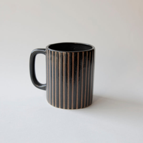 Midnight Striped Mug